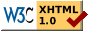 Valid xhtml10