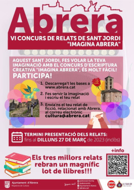 T'agrada escriure? Participa en el VI Concurs de Relats "Imagina Abrera"!