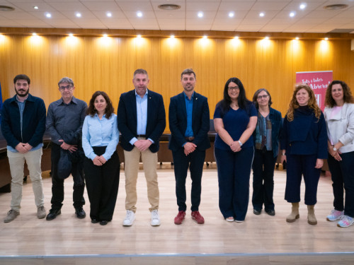La inversió en energies renovables i l'ús eficient de l'aigua centren la visita a Abrera del Diputat d’Acció Climàtica i Transició Energètica, Marc Serra