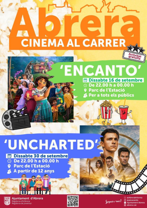 Cartell cinema al carrer 2023