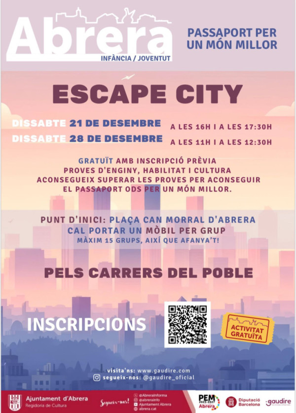 CARTELL ESCAPE CITY PARC NADAL 2024