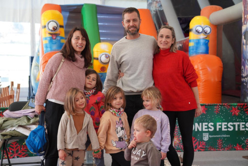 Famílies en el Parc de Nadal d'Abrera 2024-2025