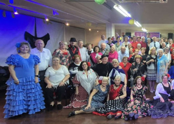 La Junta del Casal de la Gent Gran d'Abrera celebra el Dia d'Andalusia a Abrera (09.03