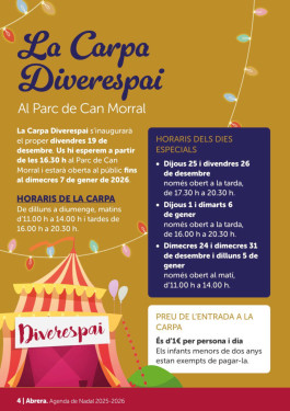 Nadal 2025 - Carpa diverespai