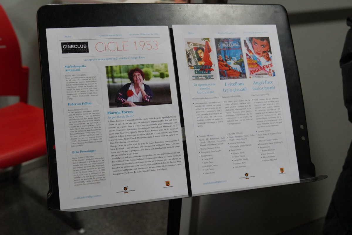 Divendres 20 de març – CineClub Maruja Torres: “La signora senza camelie”