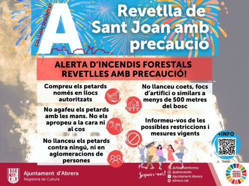 Celebrem la Nit de Sant Joan amb responsabilitat! Consells per gaudir d'una revetlla de Sant Joan segura per a tothom