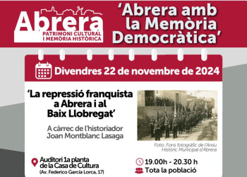 CARTELL XERRADES MEMÒRIA DEMOCRÀTICA (Post de Instagram)