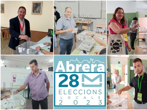 Eleccions Municipals 28 M - Votació alcaldables a Abrera