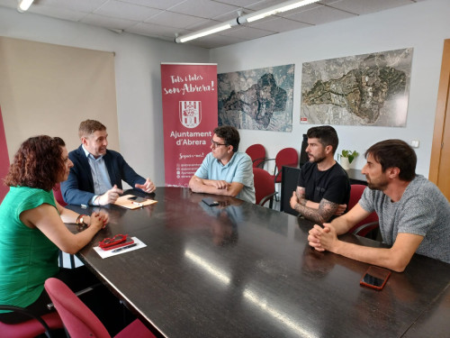 Ens reunim amb el sindicat CCOO Baix Llobregat-Anoia-Garraf per establir sinergies per atraure empreses al nostre territori i generar ocupació de qualitat