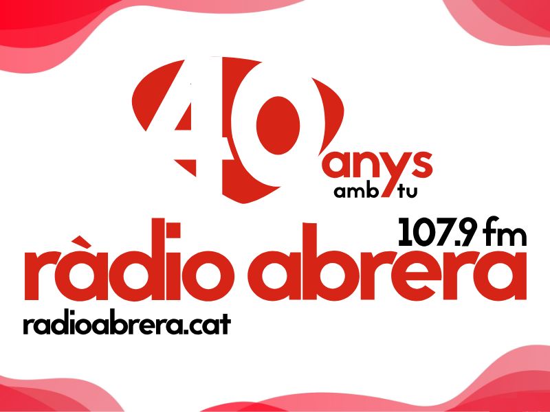 LOGO 40 ANYS RÀDIO ABRERA